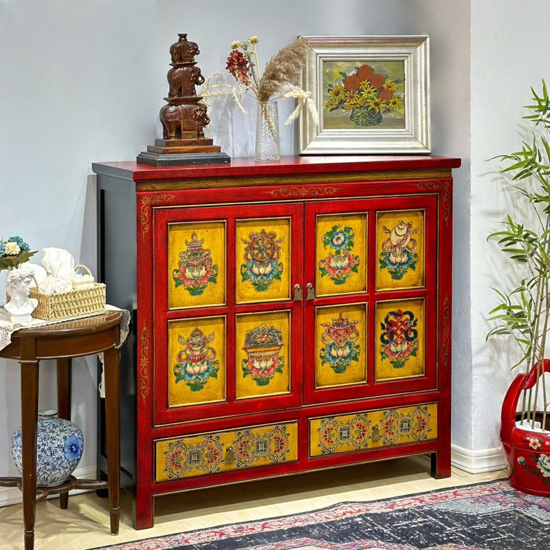 Painted Art Home Sideboard