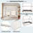 Upholstered Daybed With Led Light Strips-1589084185