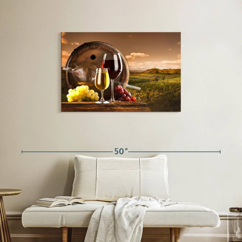 Yarlin Temecula Wine Vineyard, 24" H x 36" W