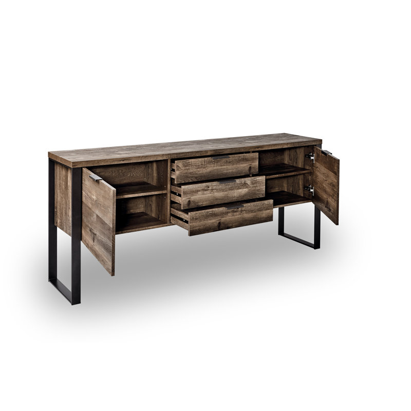 Apogee 180cm Sideboard, Vintage Oak