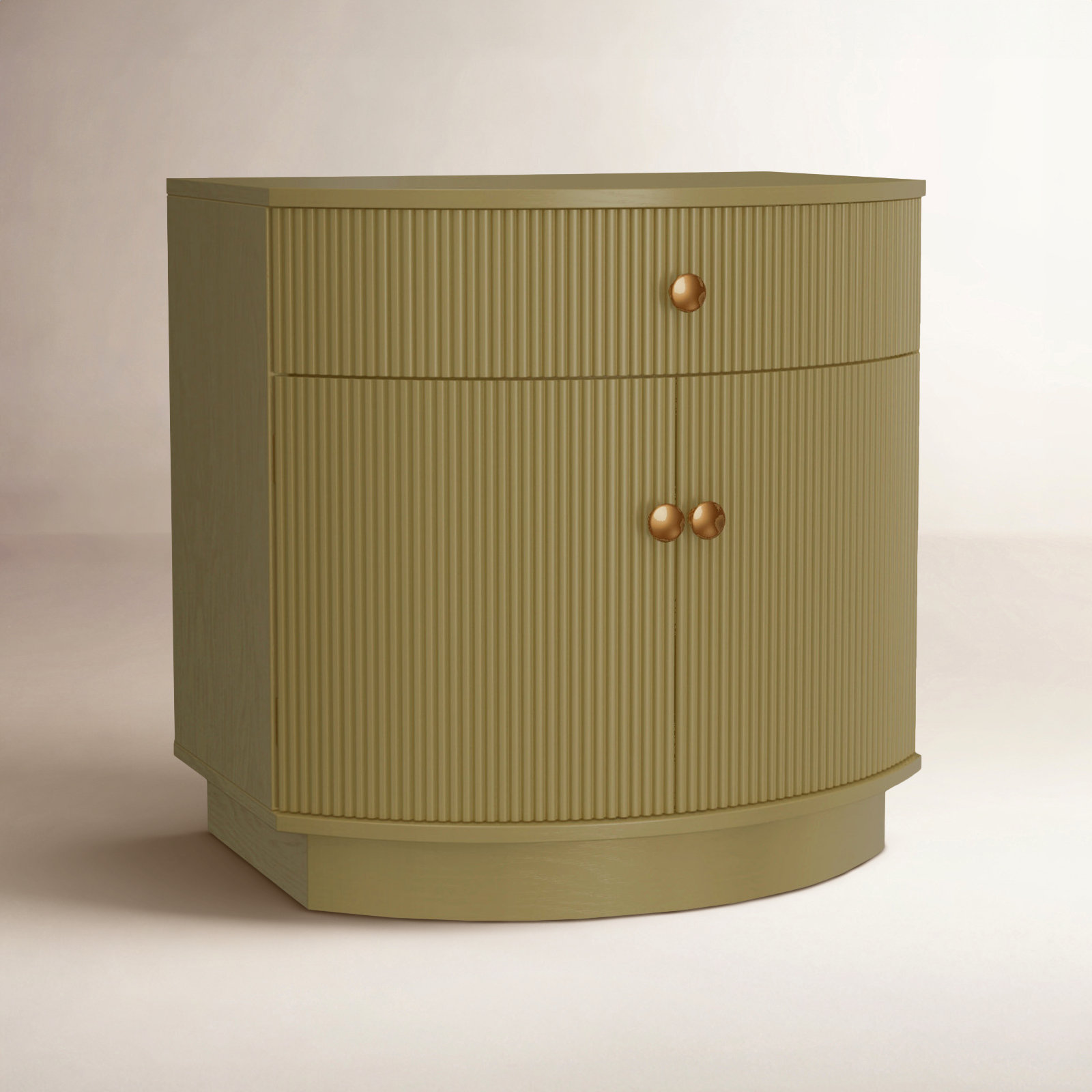 Erinn 1 - Drawer Nightstand, Green