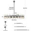 Luminaire lustre 48 po Lorett-1842345353