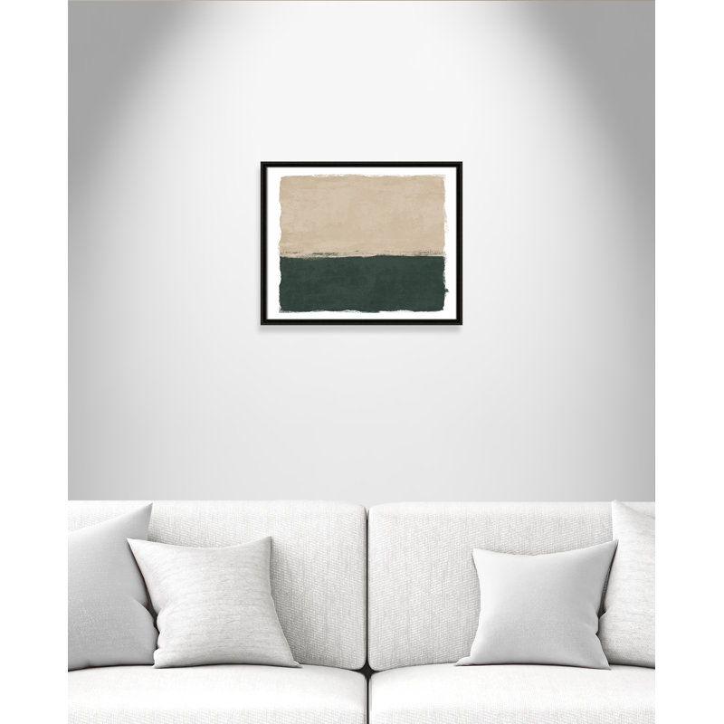 «Emerald Forest II - Landscape Version Print» par Natalie Carpentieri, Toile avec cadre, L 21,5 po x H 17,5 po