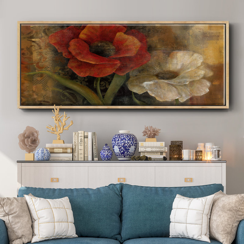 Perfect Pair I- Framed Canvas