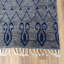 Tapis unique en laine noué à la main gris / bleu nouvel âge 8 pi 11 po x 12 pi 6 po Overbury