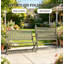Banc de jardin en bois, banc de parc pliable, banc d'extérieur Smart Design