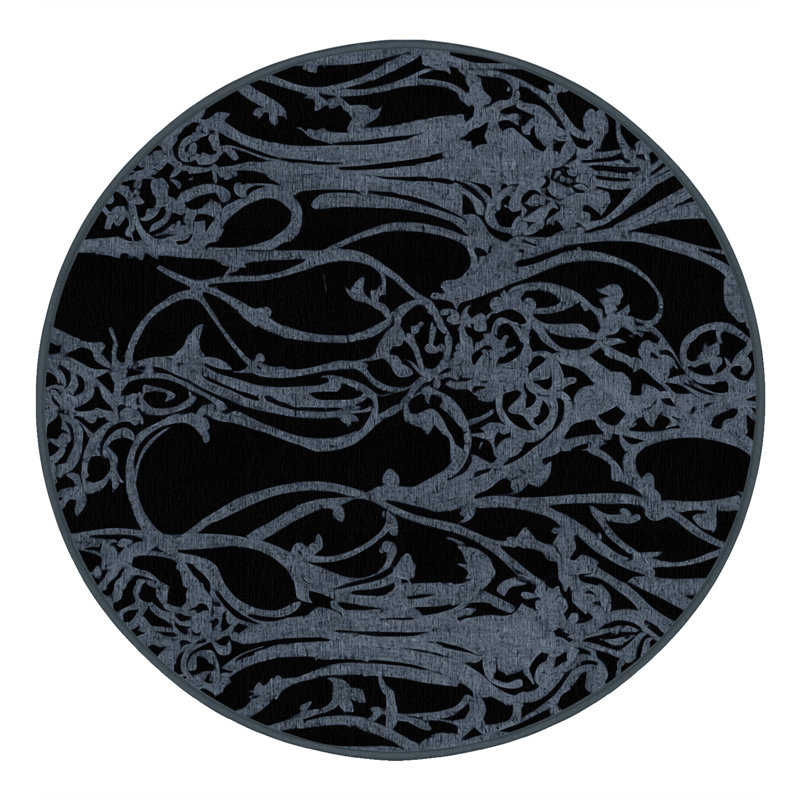 Silver Enigma Rug, Round 4'