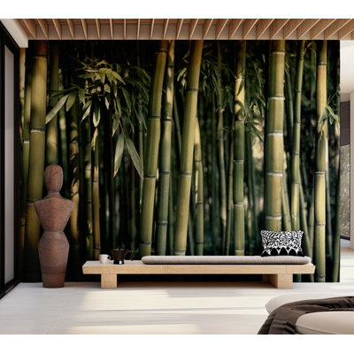 Bamboo Jungle Wall Mural
