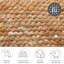 Hand Woven Wool Terracotta Indoor Rug-74489373