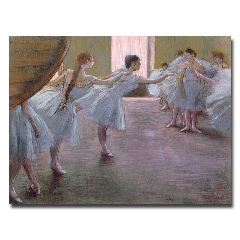 Edgar Degas - Print on Canvas, 24" H x 32" W x 2" D