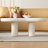 36" Cream White Cloud Coffee Table for Living Room,Bedroom-9774050