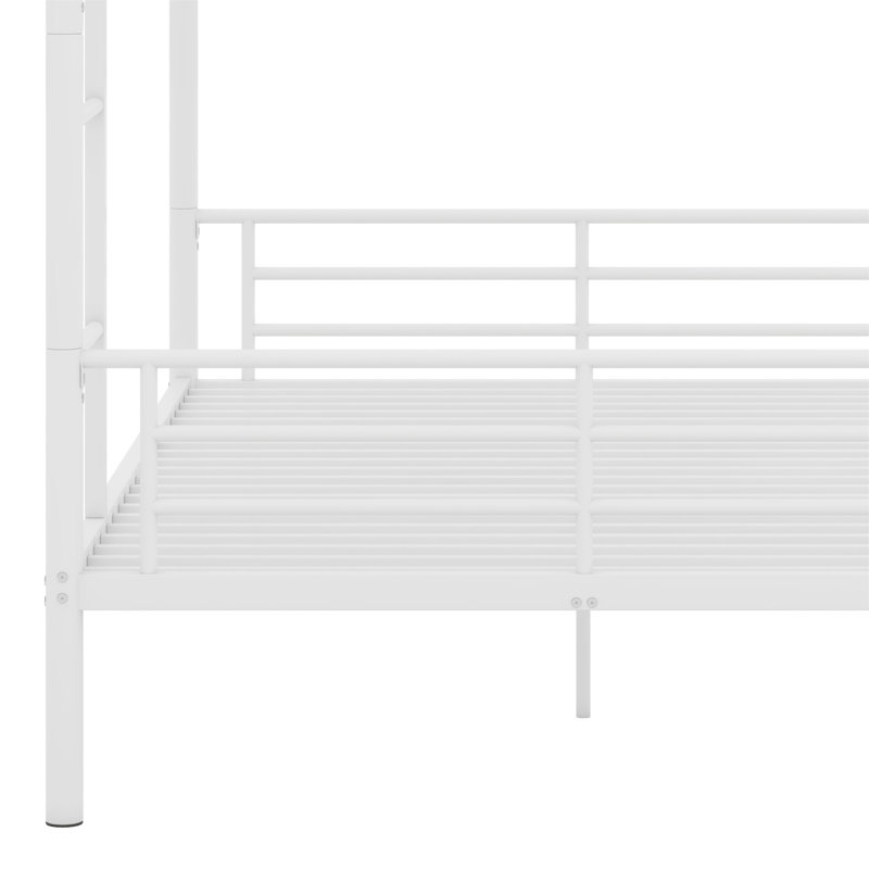 Metal Bunk Bed, White