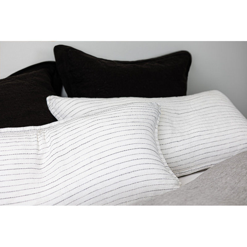 Reimus Linen Sham, White, Standard