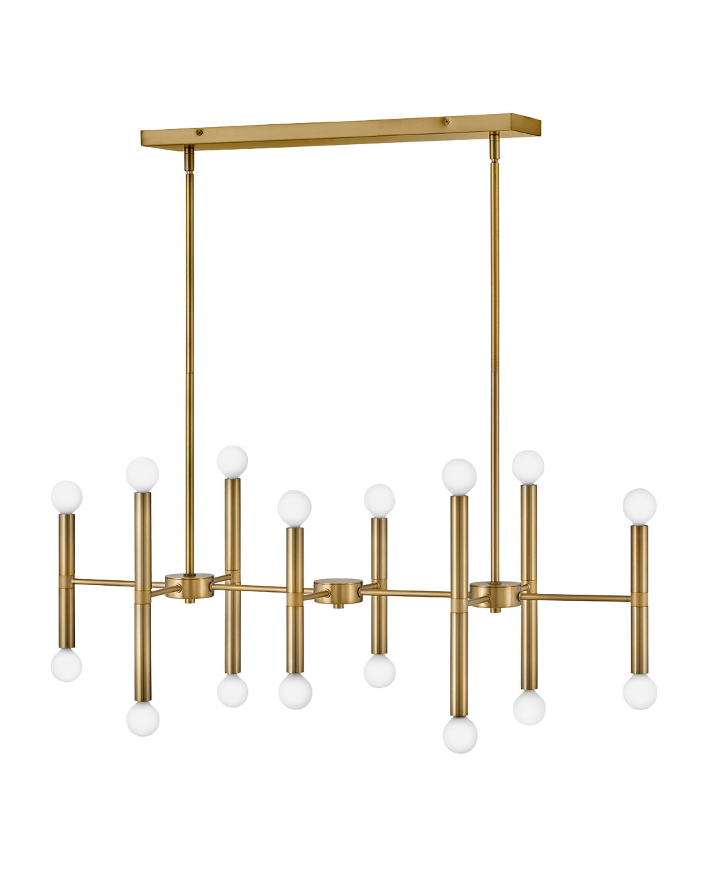 Jamir 16-Light Chandelier, Gold
