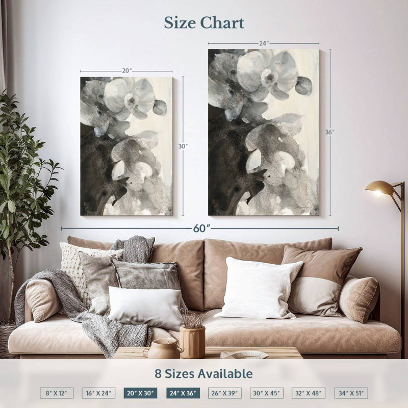 Harnek Orchid Splendor II, 36" H x 24" W