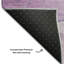 Tapis mauve Premium lavable à la machine Cerrito AMF511-103831291
