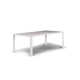 Pepina 82.75'' Ceramic Outdoor Dining Table