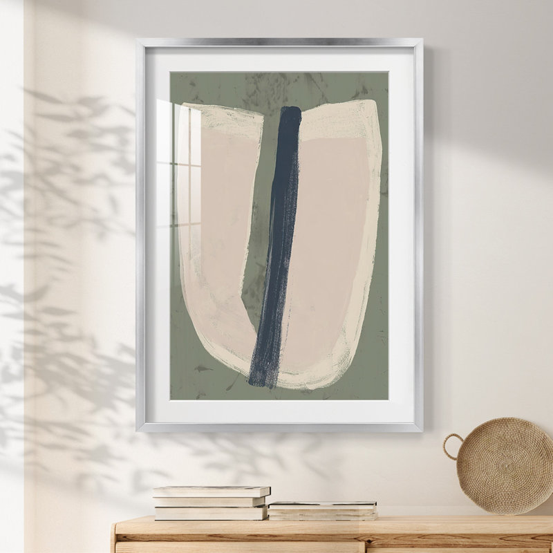 Paper Slice III -Framed Print