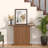 41.3'' Long Console Table, Fluted Wooden Sofa Table Behind The Couch, Mid Century Entryway Table-1938243852