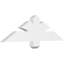 Redmond Architectural Grade PVC Gable Bracket-44774105-44774330