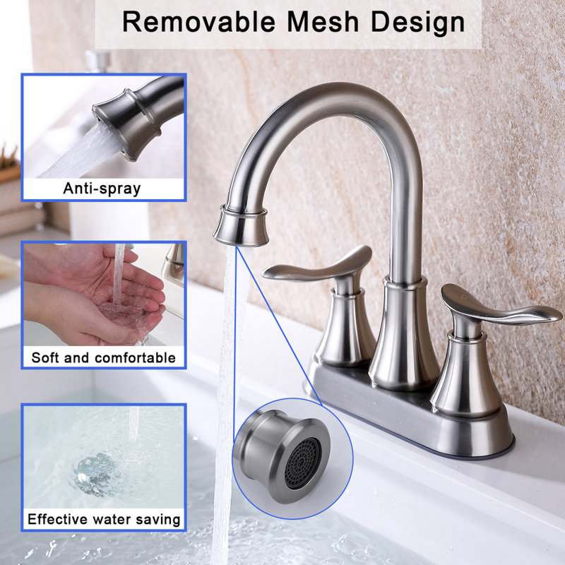 Oasis de salle de bain moderne en métal sans effort