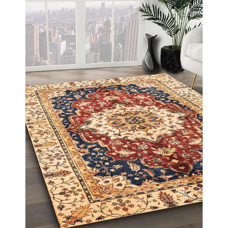 Chrisy Oriental Indoor Rug, Round 3'