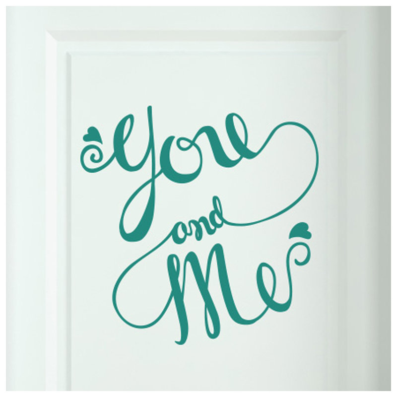Wall Decal, Aqua Green