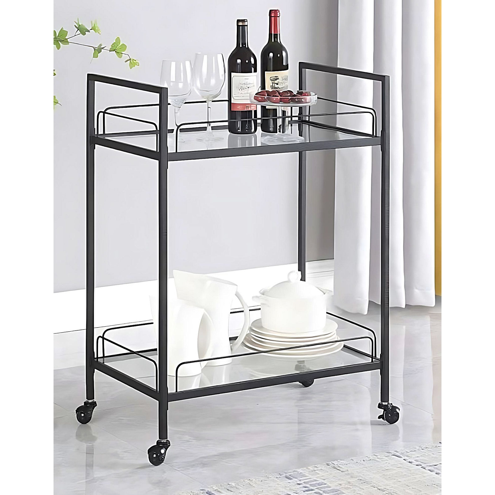 Howell Metal Bar Cart