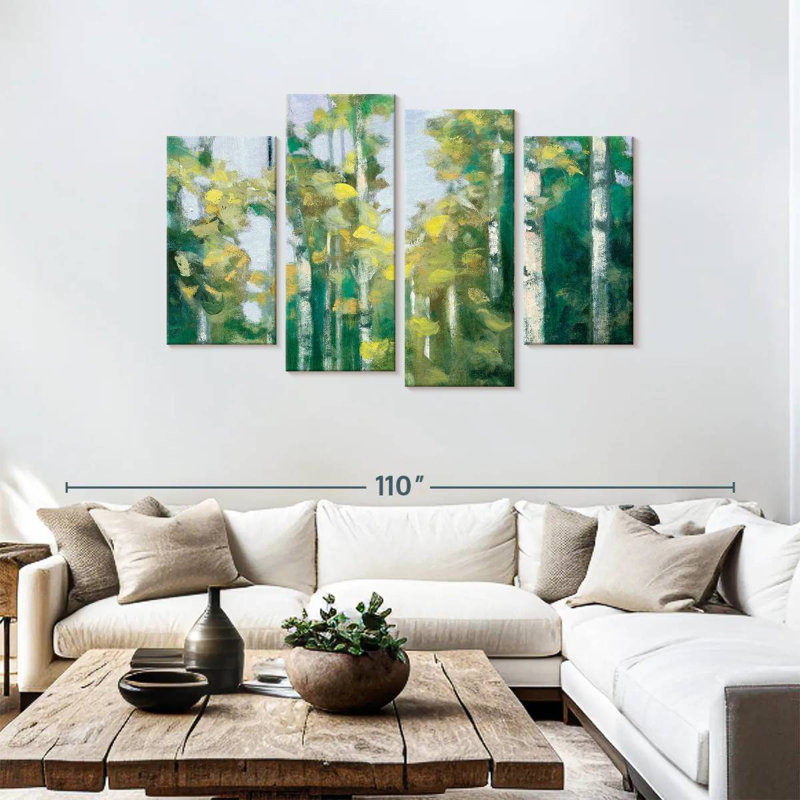 Alvord Birches, H 48 po x l 75 po