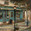 "Jardin Notre Dame II" par Ruane Manning - reproduction d'art sur toile-20849058