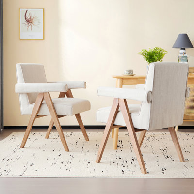 Deux chaises pour l'intérieur, fauteuil de salle à manger pour la maison