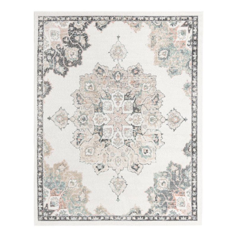 Oriental Indoor Rug, Rectangle 7'10" x 10'
