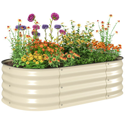 Sairah Metal Raised Garden Bed