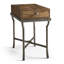 Forge Iron Storage Side Table
