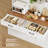 71" Farmhouse Sideboard Buffet Cabinet-Adjustable Shelves, 2 Large Drawers, Door-Mounted Shelf -817546601