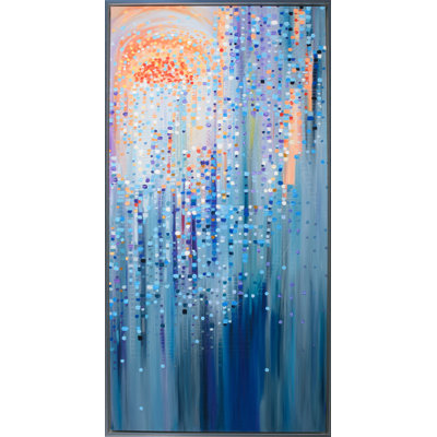 «Sunset 2» par Ekaterina Ermilkina - reproduction d'art sur toile encadrée