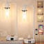 Ensemble de 2 lampes de table de chevet Industrial Touch-71156290-71156288