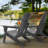 Plastic Folding Adirondack Chair with Adjustable Backrest-1633152389