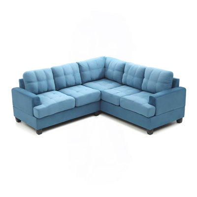 Glory Furniture Sandridge Sectional , AQUA