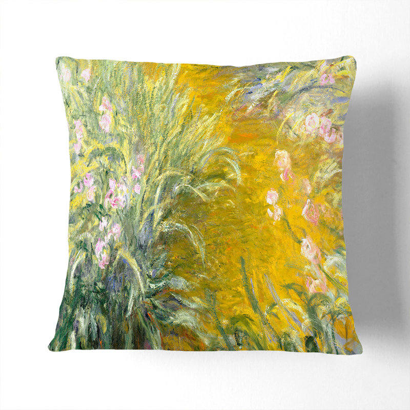 Square Cushion, Black, 55cm H x 55cm W x 20cm D
