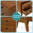 Acacia Cowden 2 - Drawer Solid Wood Nightstand-531190902