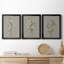 «White Field Flowers I», ensemble de 3 impressions sur toile encadrées-1995759345-1995759344
