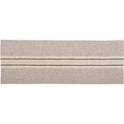 Surikova Striped 100% Cotton Table Runner
