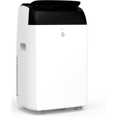 14,000 BTU Portable Air Conditioner with Built-In Dehumidifier - Portable AC Unit for Rooms Up to 750 Sq Ft - Remote Control, Window Mount Exhaust Kit, Easy to Move