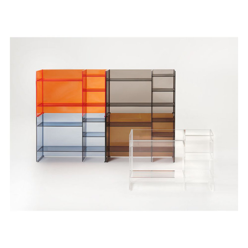 Kartell Sound Rack, Transparent Crystal
