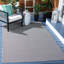 Tapis d'intérieur / extérieur à motif géométrique Lewisetta Performance-2054745942