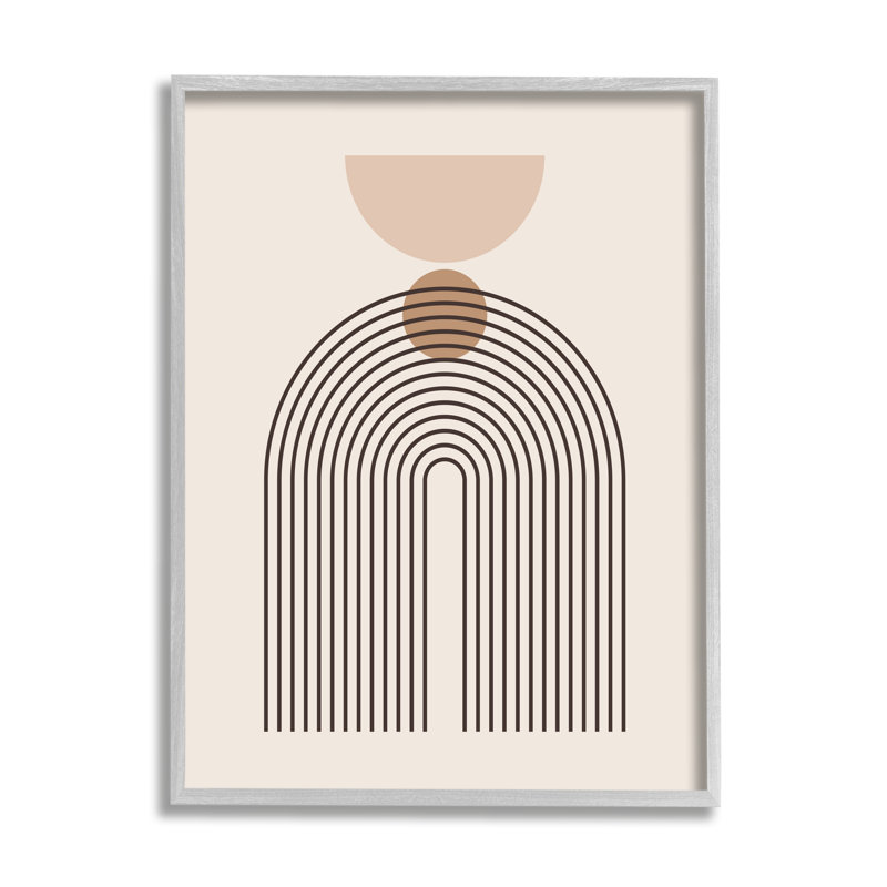 Boho, crème, formes sur bois, impression, H 20 po x l 16 po x P 1,5 po