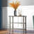 Grey Farmhouse End Table, 3 Tier Rustic Side Table