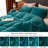 Velvet  Duvet Cover Set 3Pcs Luxury Comforter Cover-106893562-103079264