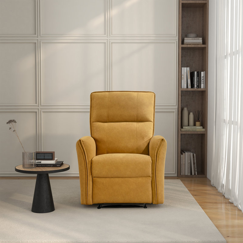 Fauteuil inclinable électrique Andee, Jaune foncé